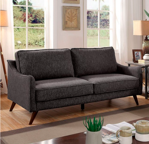 Maxime Mid-Century Modern Living Room Sofa