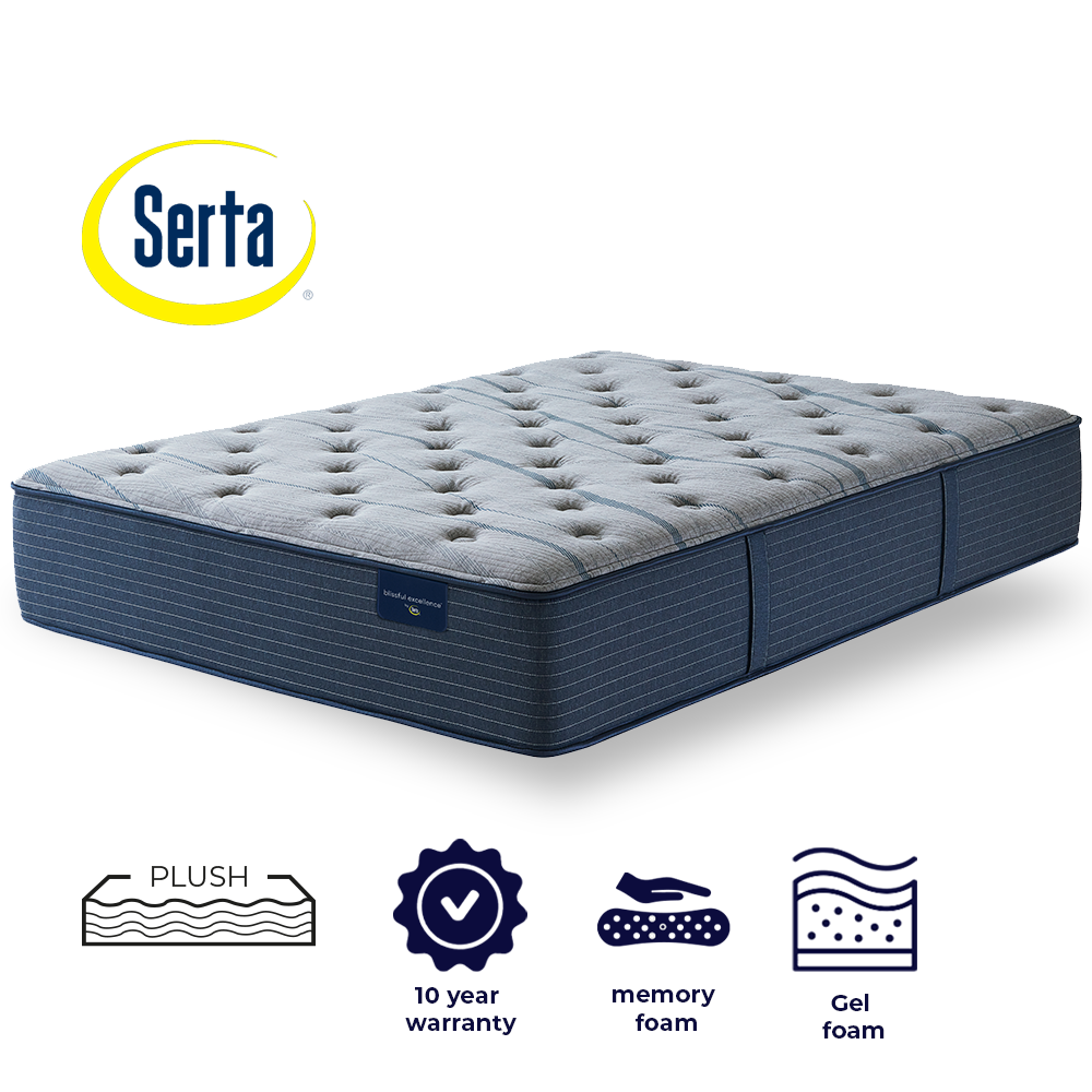 Luna Vista Plush Serta Mattress