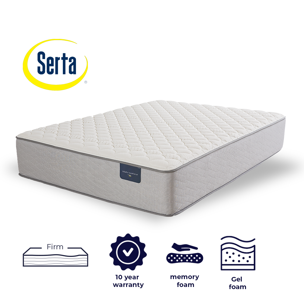 Presidential Hotel Suite Firm Flippable Serta Perfect Sleeper Mattress